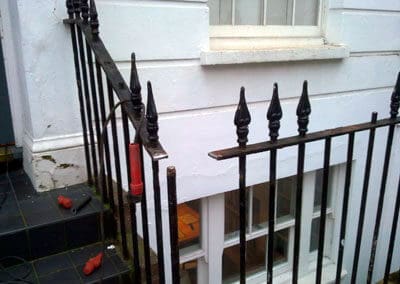 Metal Railing Welding Repair